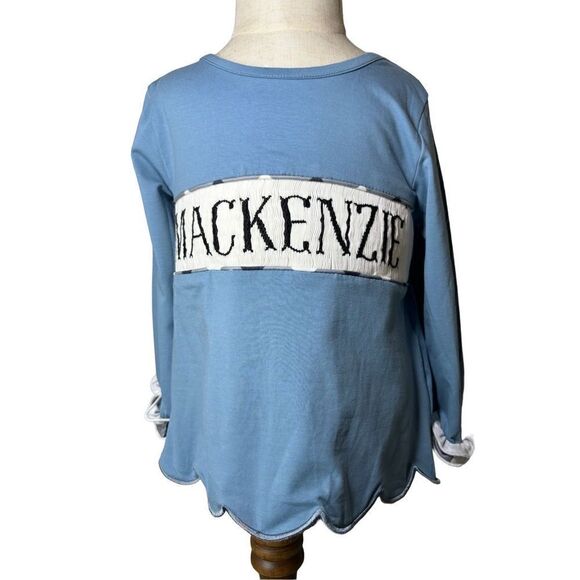 Laya & Linc Smocked “Mackenzie” 3T 2P Ruffles & Smocking! - Picture 4 of 8